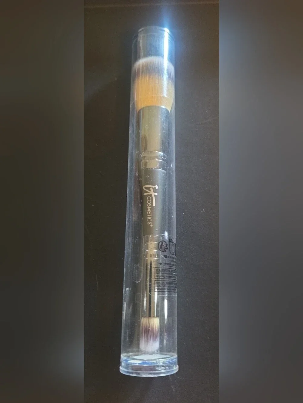 New In Package IT COSMETICS Dual Ended Double Ended Makeup Brush